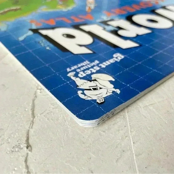 Giant Size World And Continent Maps Atlas Book - Picture 4 of 10